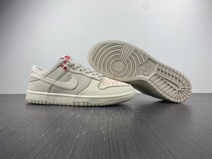 Nike Dunk Low Light Orewood Brown DV0834-100 - Image 3