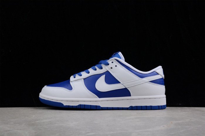Nike Dunk Low Racer Blue White DD1391-401 - Image 2