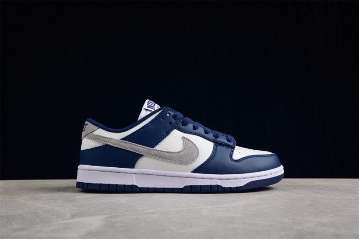 Nike Dunk Low Summit White Midnight Navy FD9749-400 - Image 2