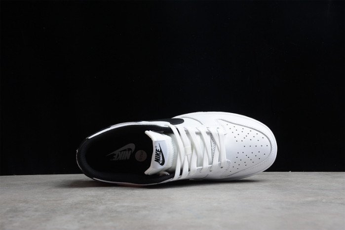 Nike SB Dunk Low White Black Running Shoes DD1503-113 - Image 5