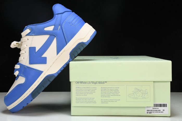 OFF-WHITE OOO Low Tops blue - Image 6