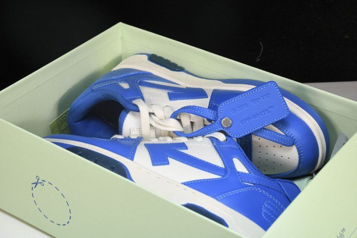 OFF-WHITE OOO Low Tops blue - Image 7