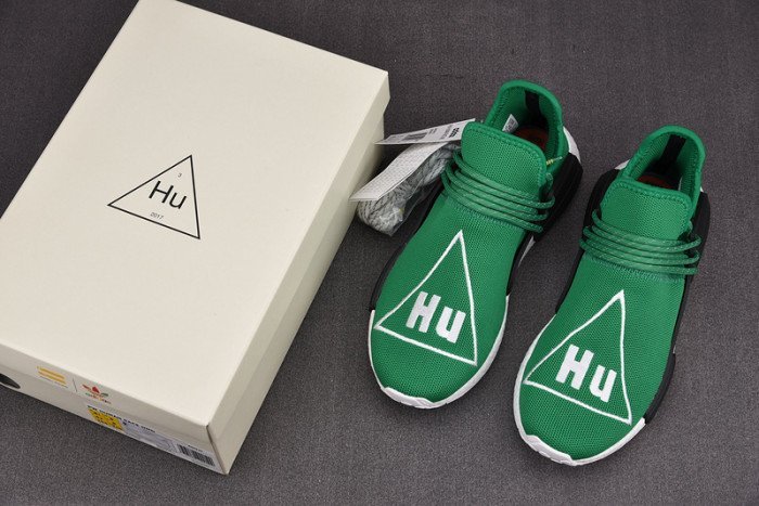 Pharrell x NMD Human Race ?Green? ? Adidas ? BB0620 - Image 11