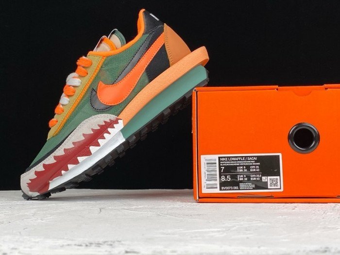 Sacai x Nike LdWaffle Big Shark BV0073-081 - Image 14