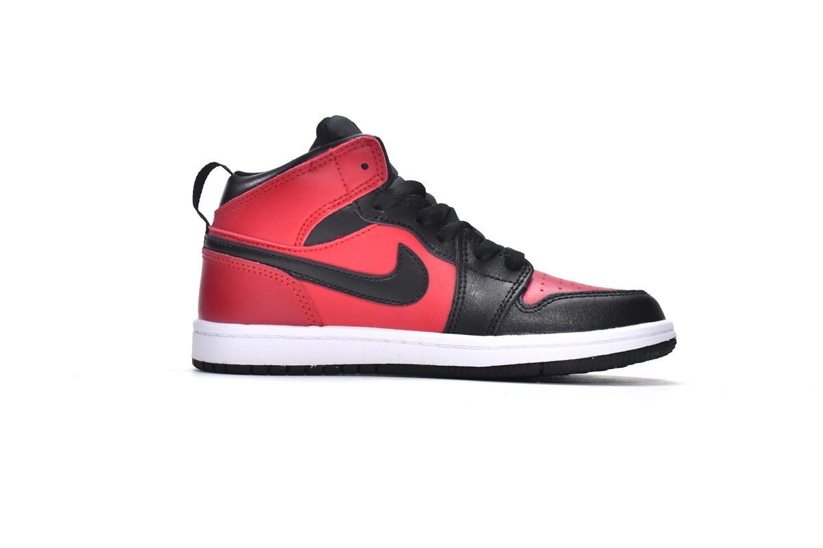 Air Air Jordan 1 Mid PS Gym Red?Kids? - Image 2