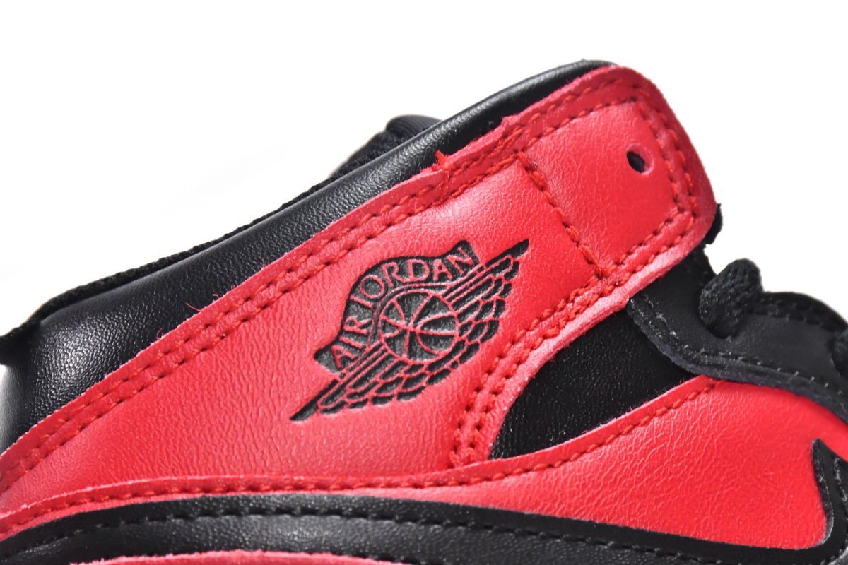 Air Air Jordan 1 Mid PS Gym Red?Kids? - Image 10
