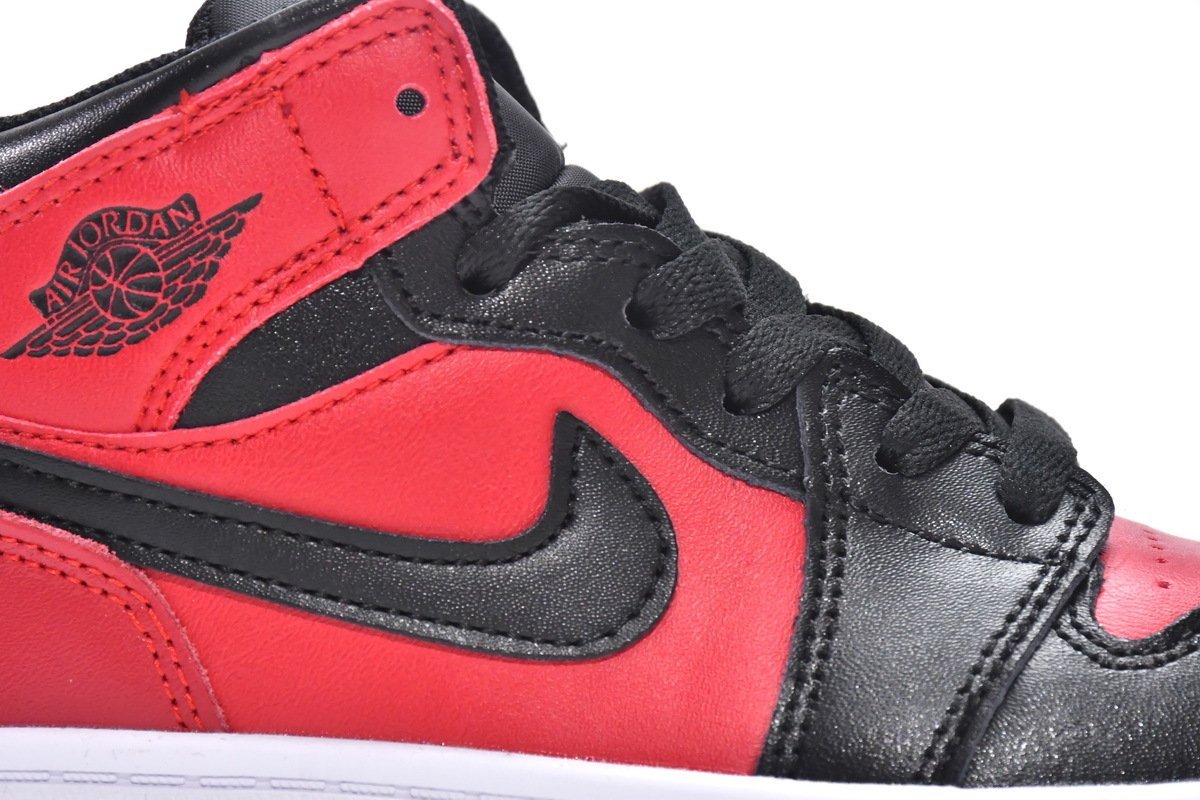 Air Air Jordan 1 Mid PS Gym Red?Kids? - Image 11