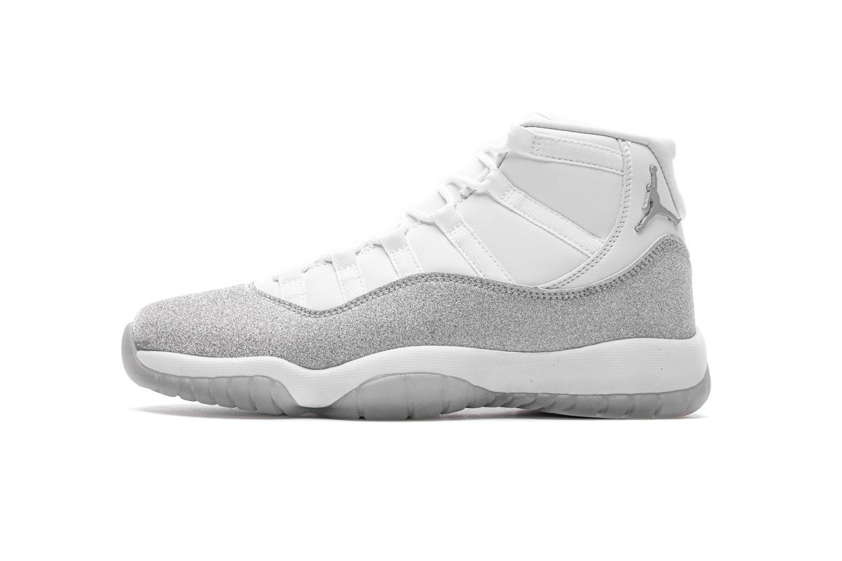 Air Jordan 11 Retro White Metallic Silver