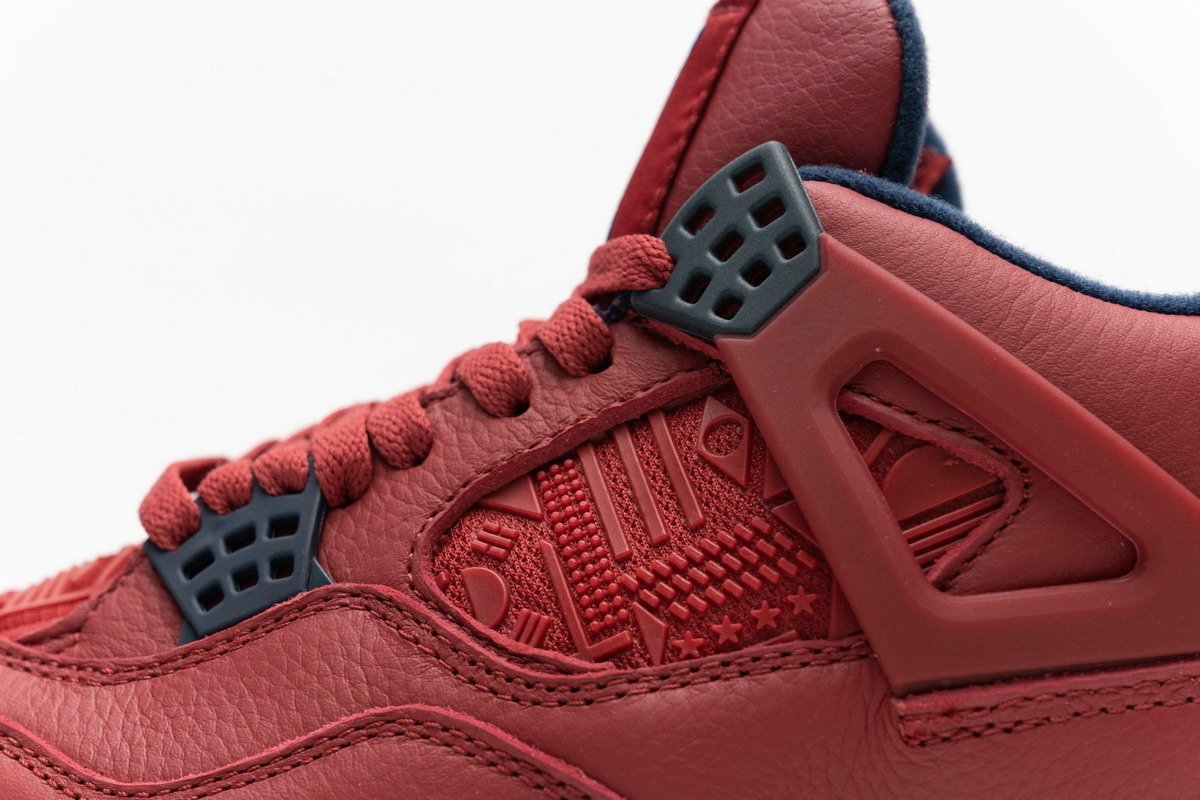 Air Jordan 4 Retro FIBA Gym Red - Image 7