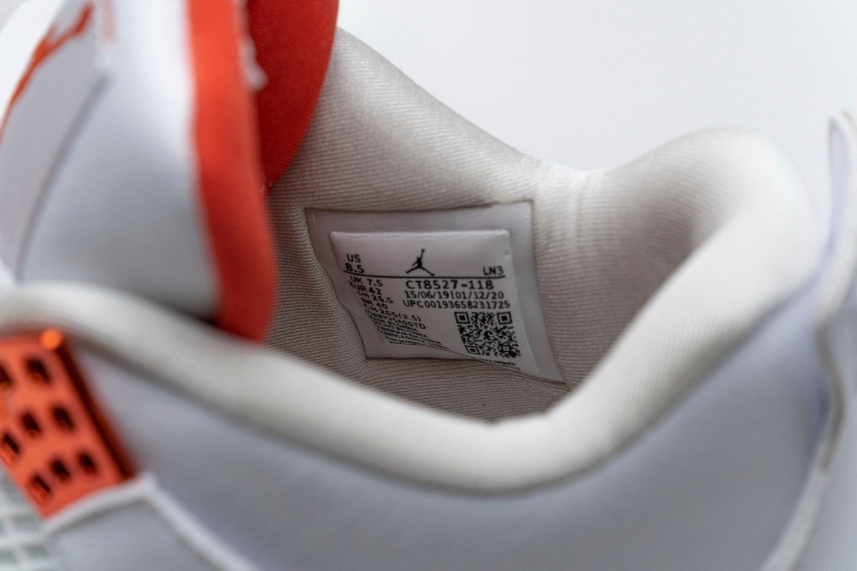 Air Jordan 4 Retro Metallic Orange - Image 11