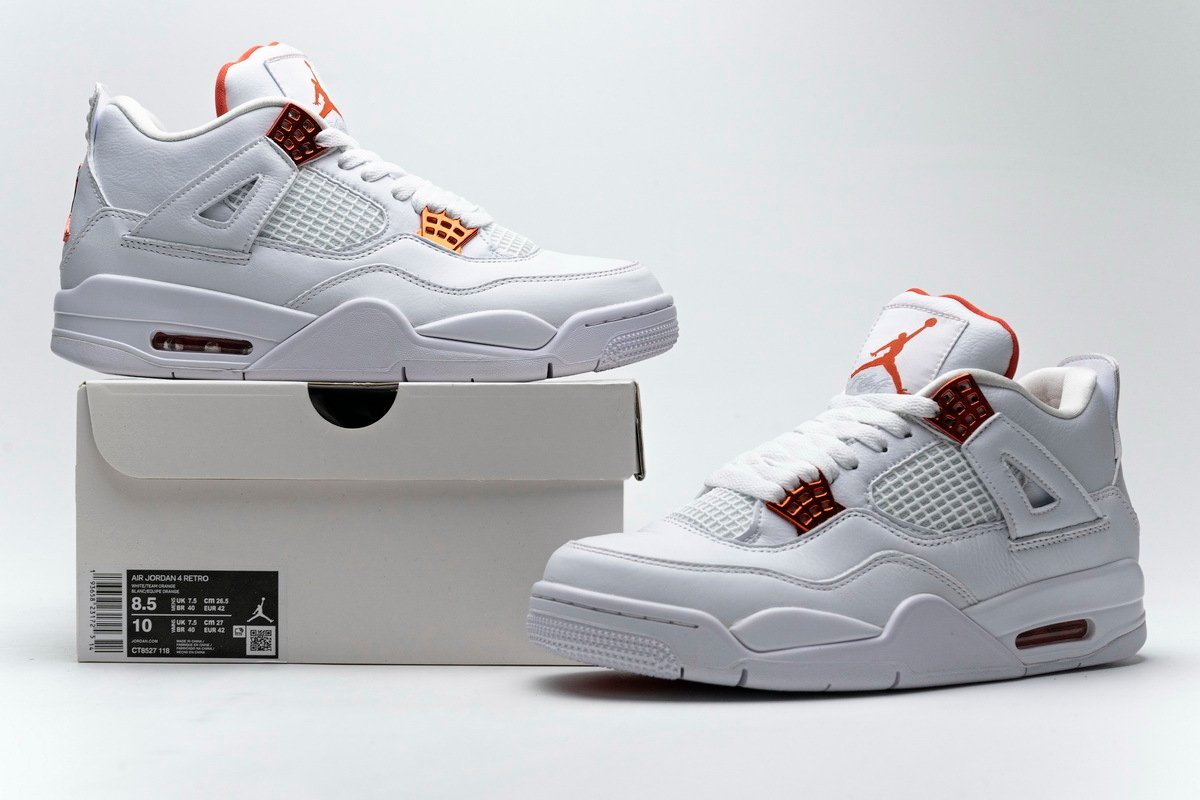 Air Jordan 4 Retro Metallic Orange - Image 15
