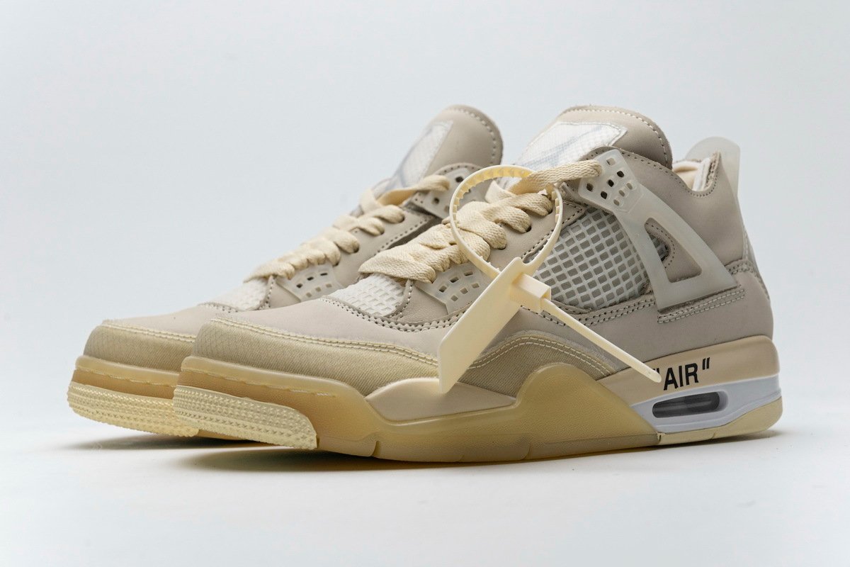 Air Jordan 4 Retro Off-White Sail - Image 2