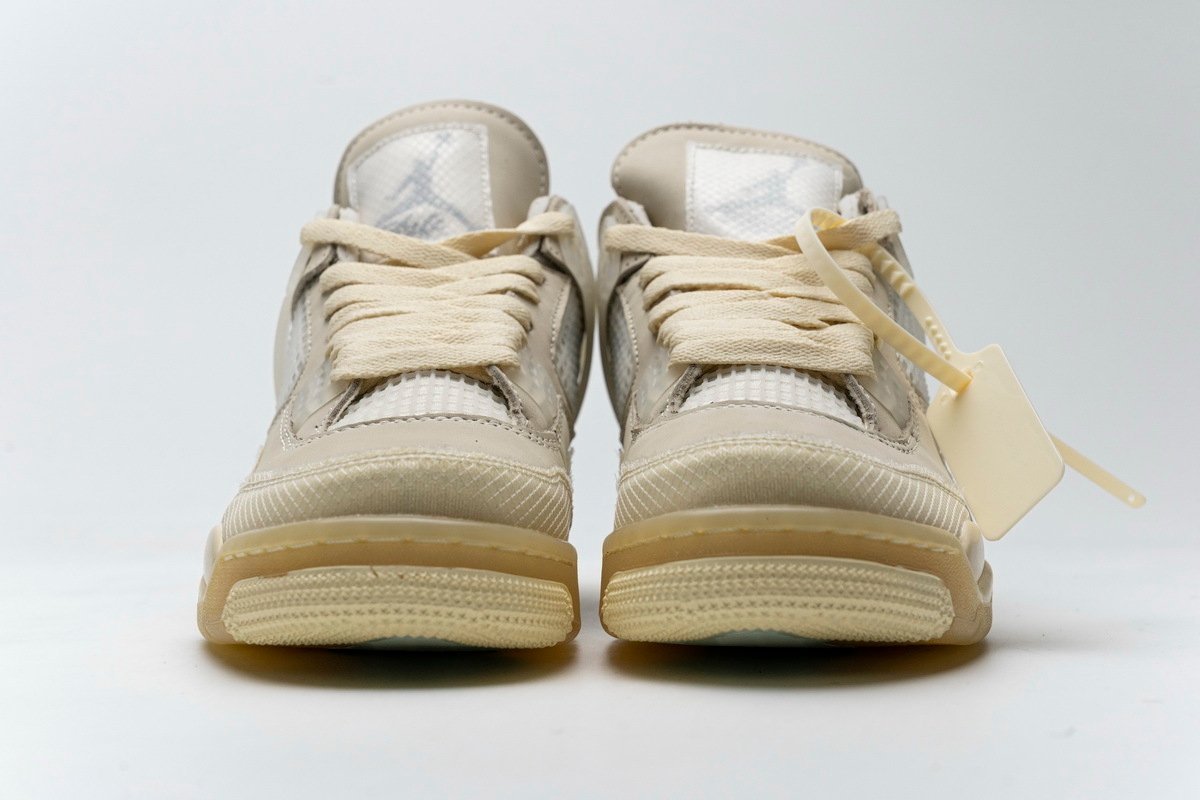 Air Jordan 4 Retro Off-White Sail - Image 3