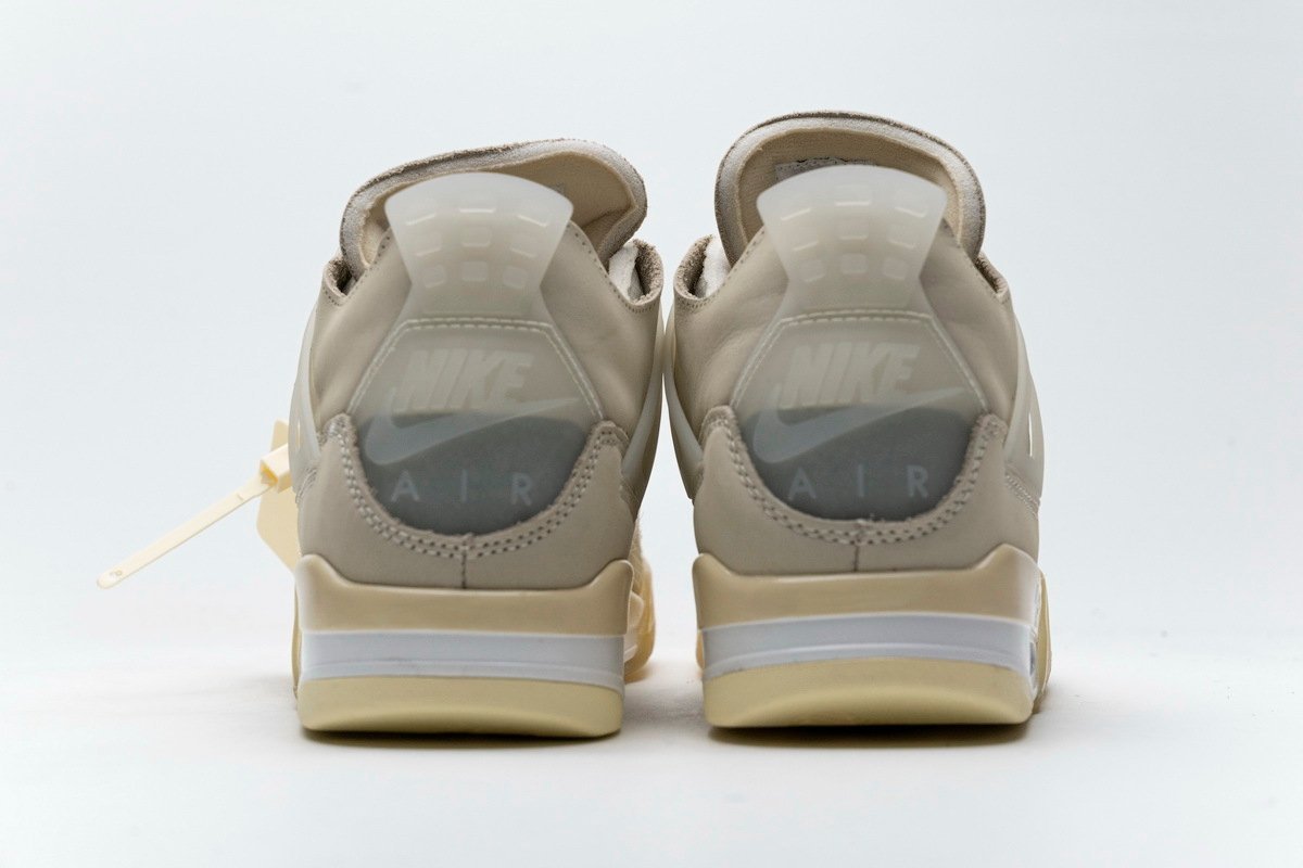 Air Jordan 4 Retro Off-White Sail - Image 4