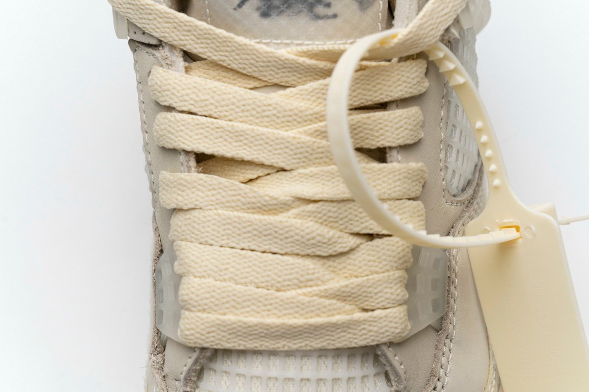 Air Jordan 4 Retro Off-White Sail - Image 7