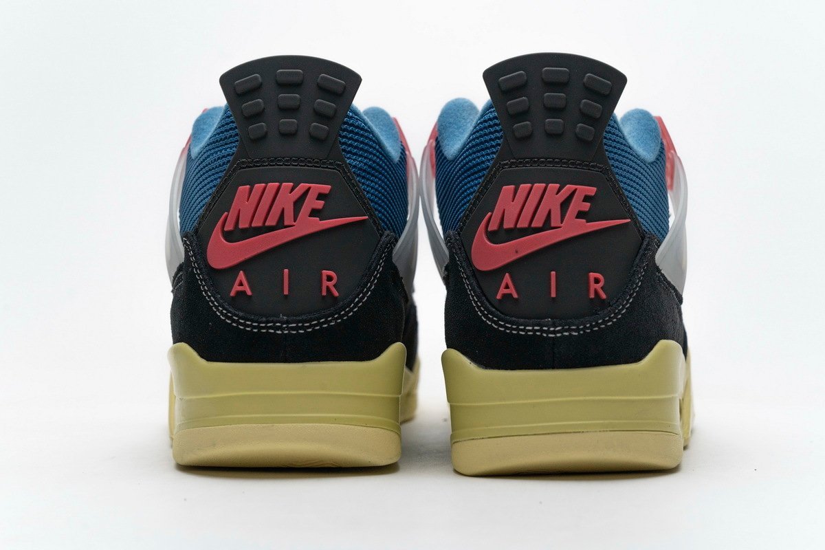 Air Jordan 4 Retro Union Off Noir Black - Image 4