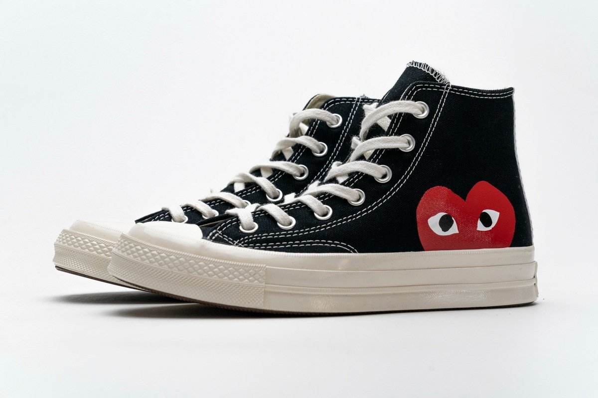 CDG Play x Converse Chuck Taylor All Star 70 High Top16 - Image 3