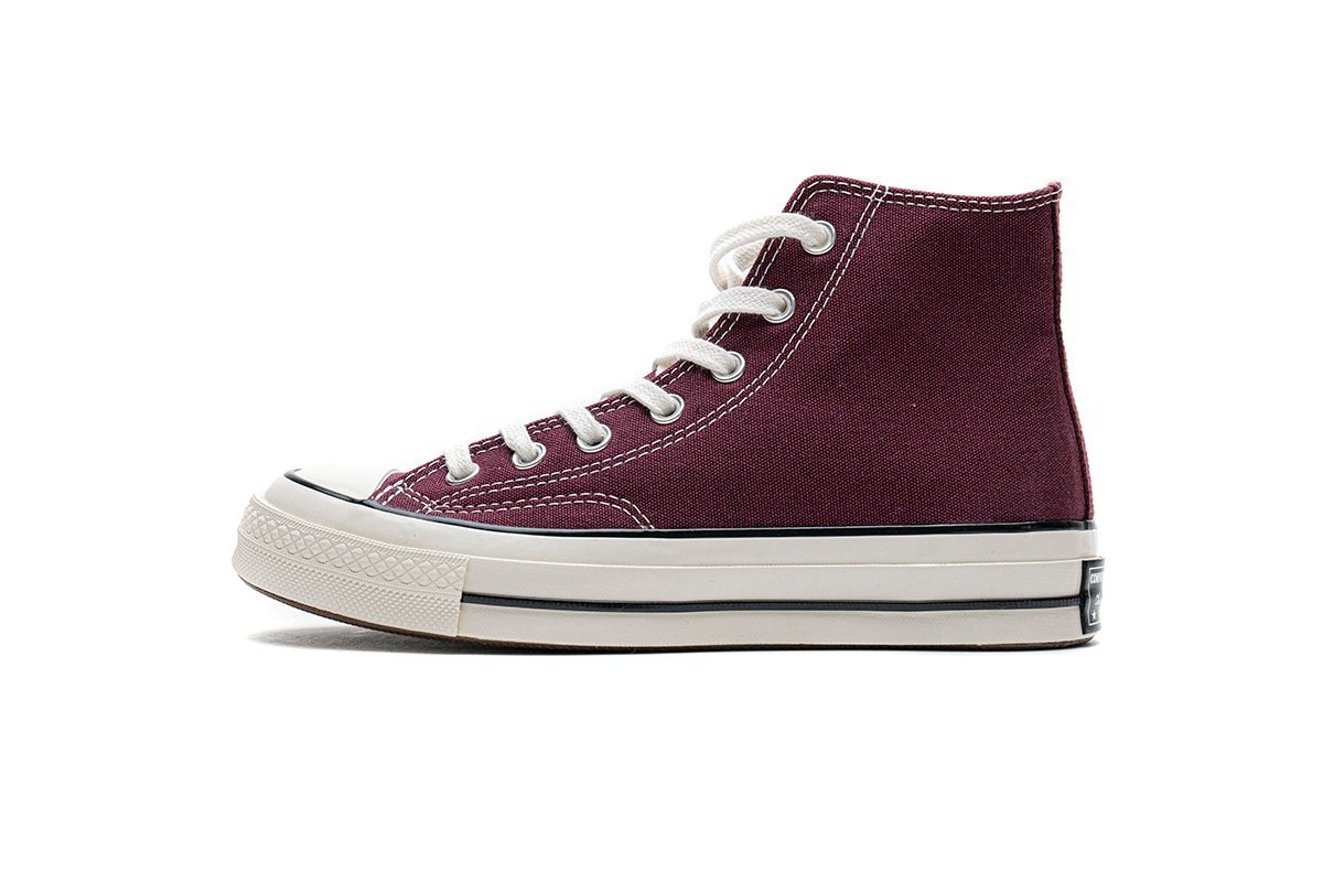 Converse Chuck 70 HI Dark Burgundy Black Egret