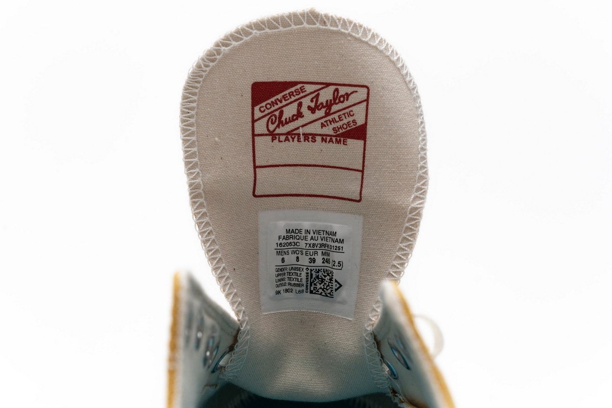 Converse Chuck Taylor All-Star Ox Think 16 Black White - Image 9