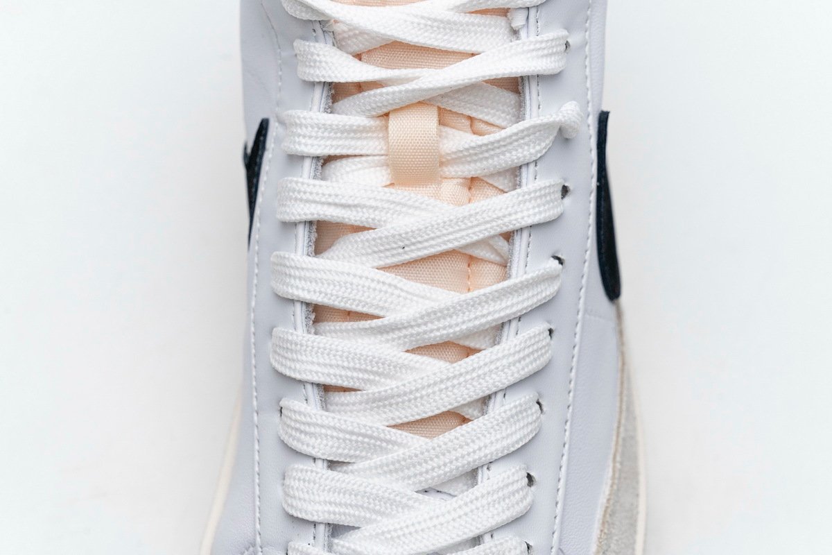 Nike Blazer Mid ?77 Black White - Image 9