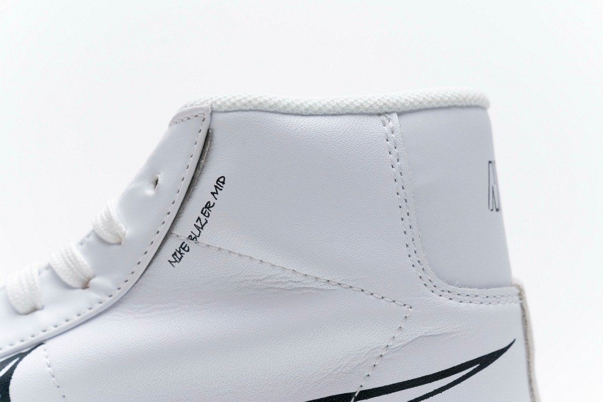 Nike Blazer Mid ?77 Black White - Image 13
