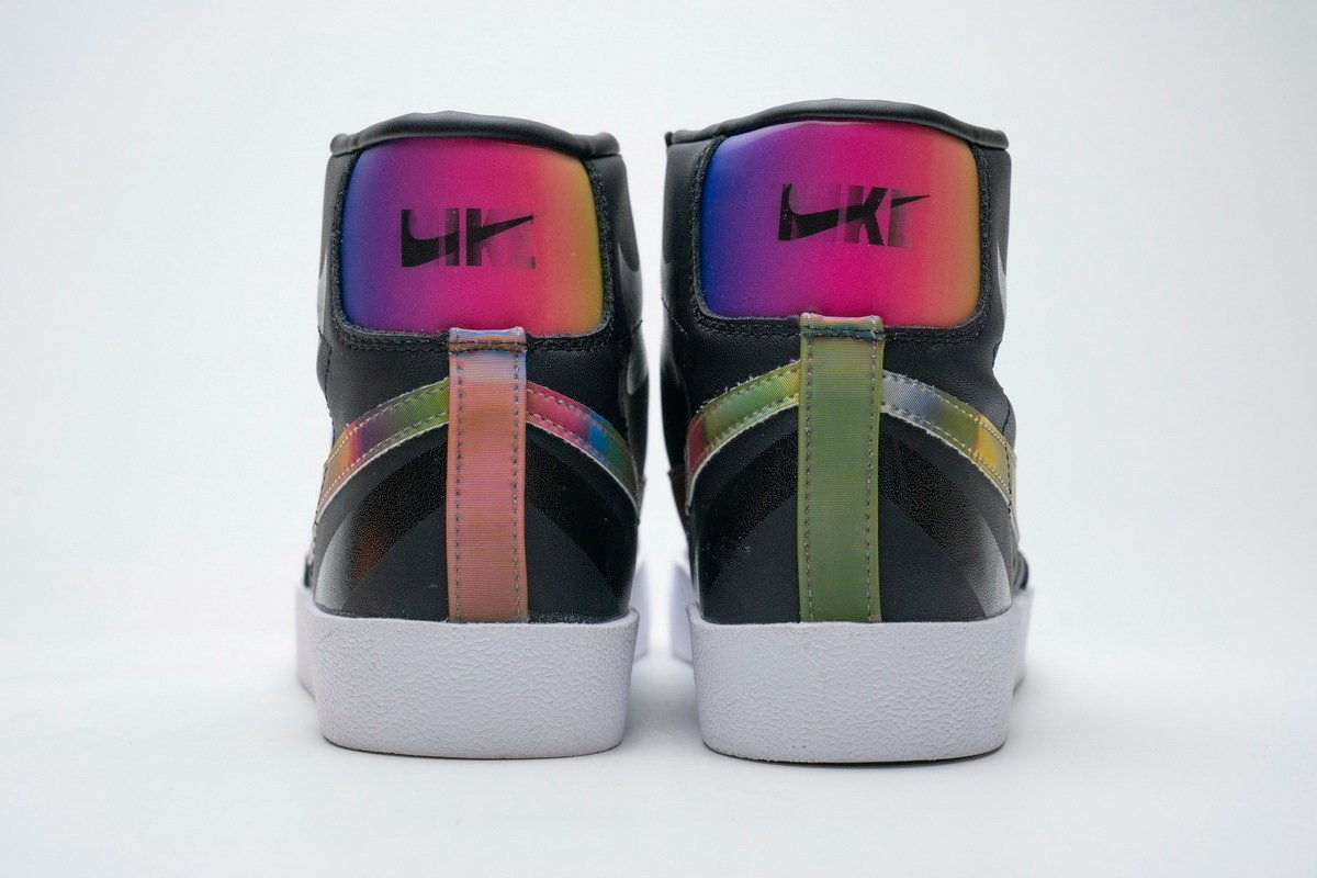 Nike Blazer Mid ?77 Vintage Black Bright Cactus - Image 5