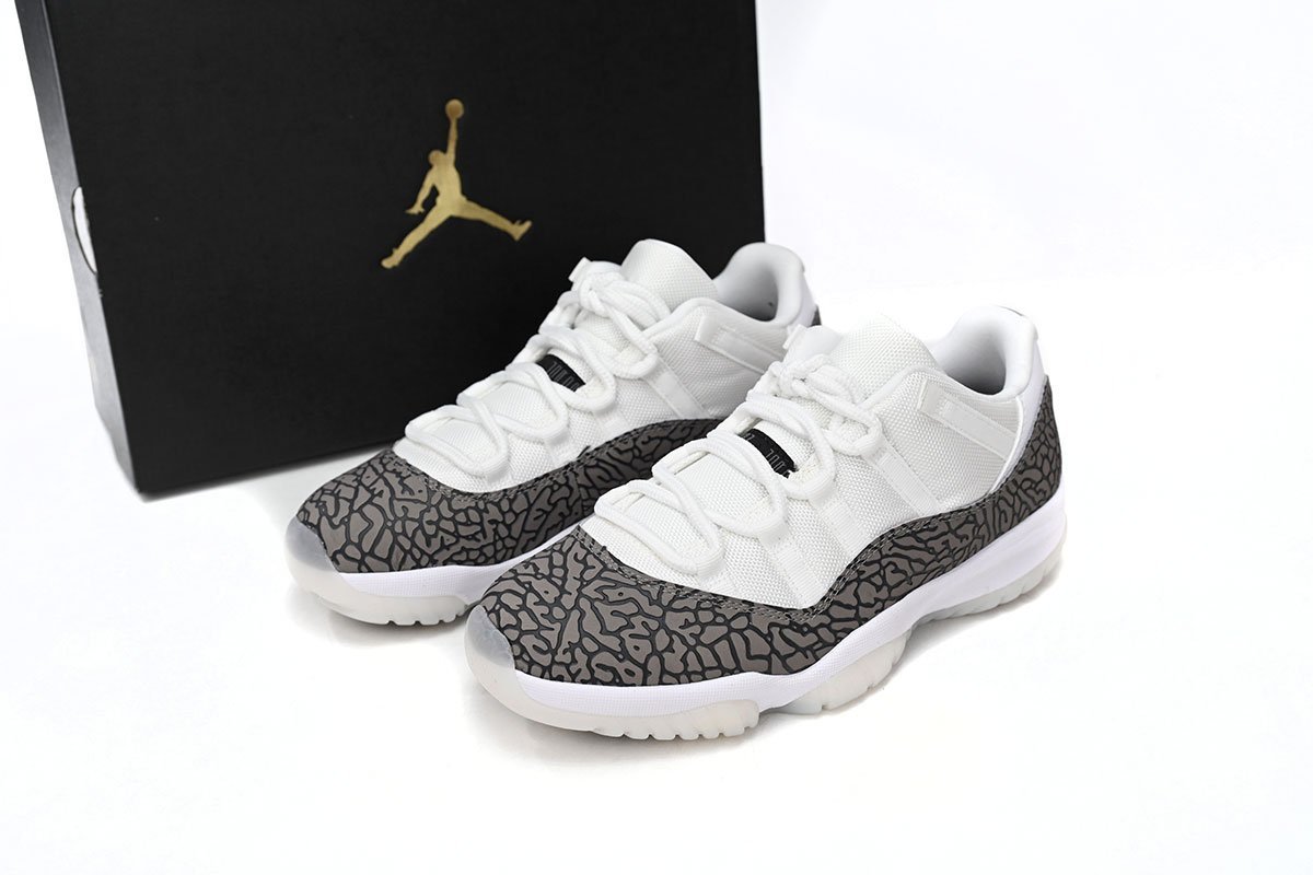 Air Jordan 11 Retro Low Cement Grey - Image 13