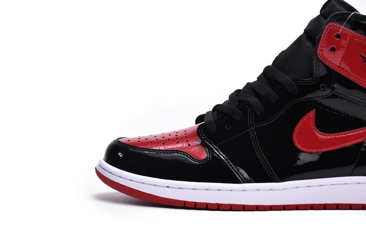 Air Jordan 1 High OG Bred Patent - Image 3