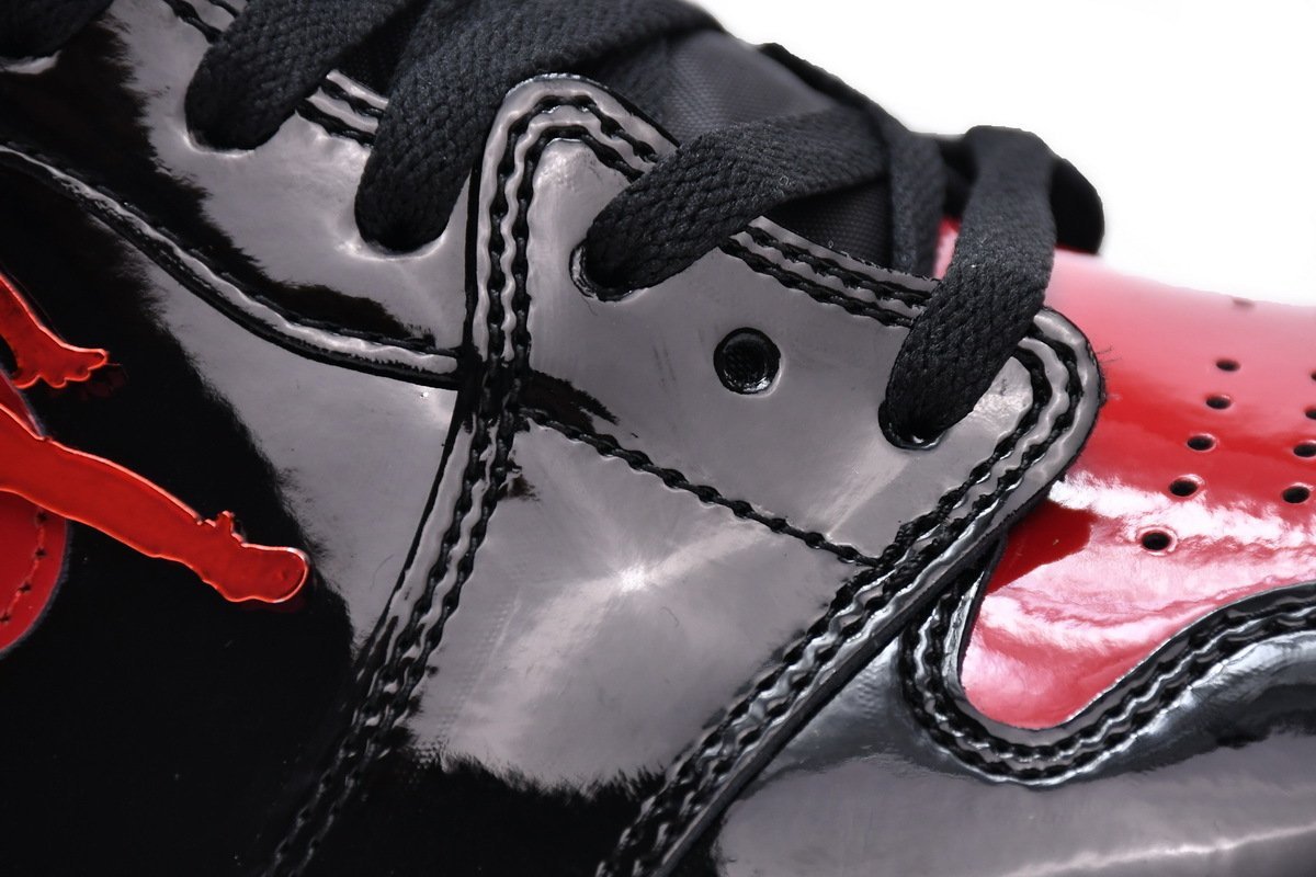 Air Jordan 1 High OG Bred Patent - Image 7