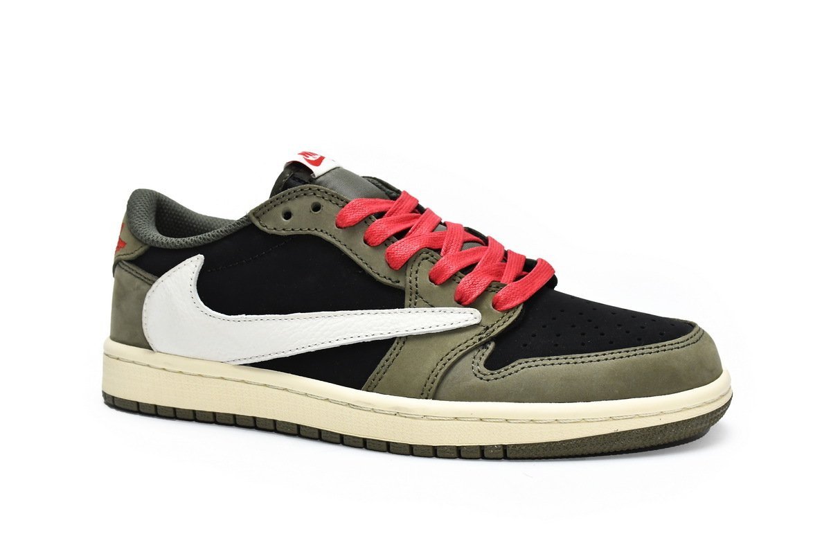 Air Jordan 1 Low Dark Green x Travis Scott - Image 2