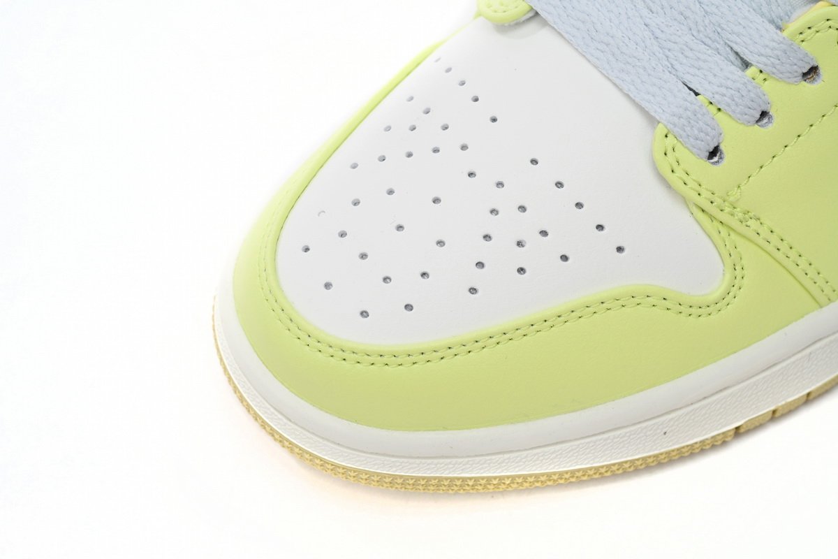 Air Jordan 1 Low Sail White Oil Green - Image 5