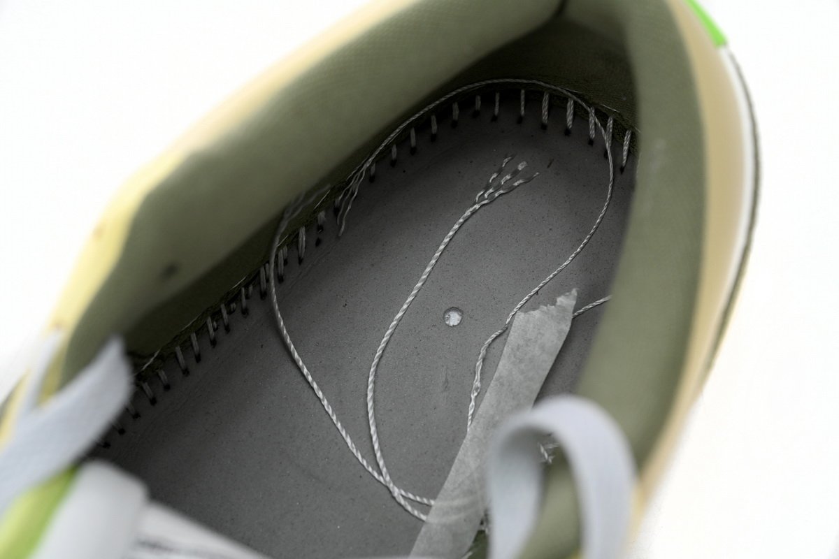 Air Jordan 1 Low Sail White Oil Green - Image 7