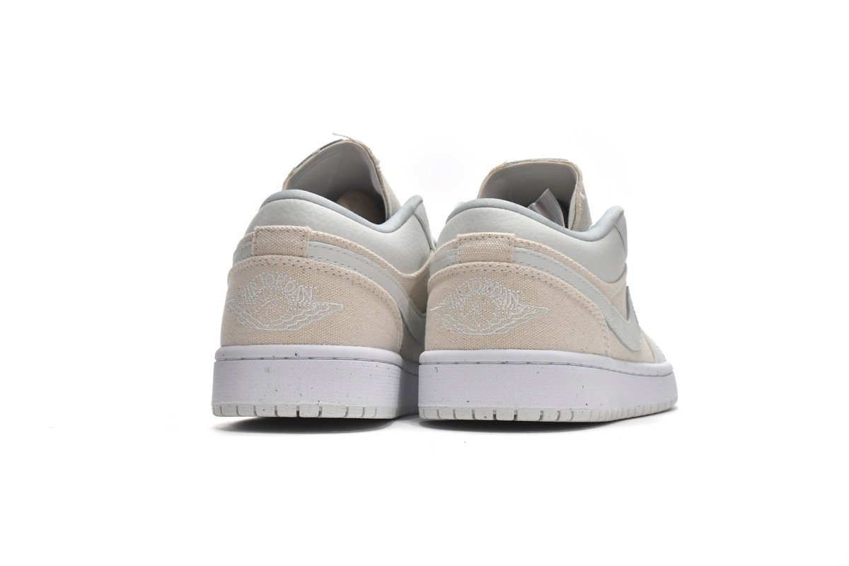 Air Jordan 1 Low Se Canvas Iris Whisper Sail - Image 12
