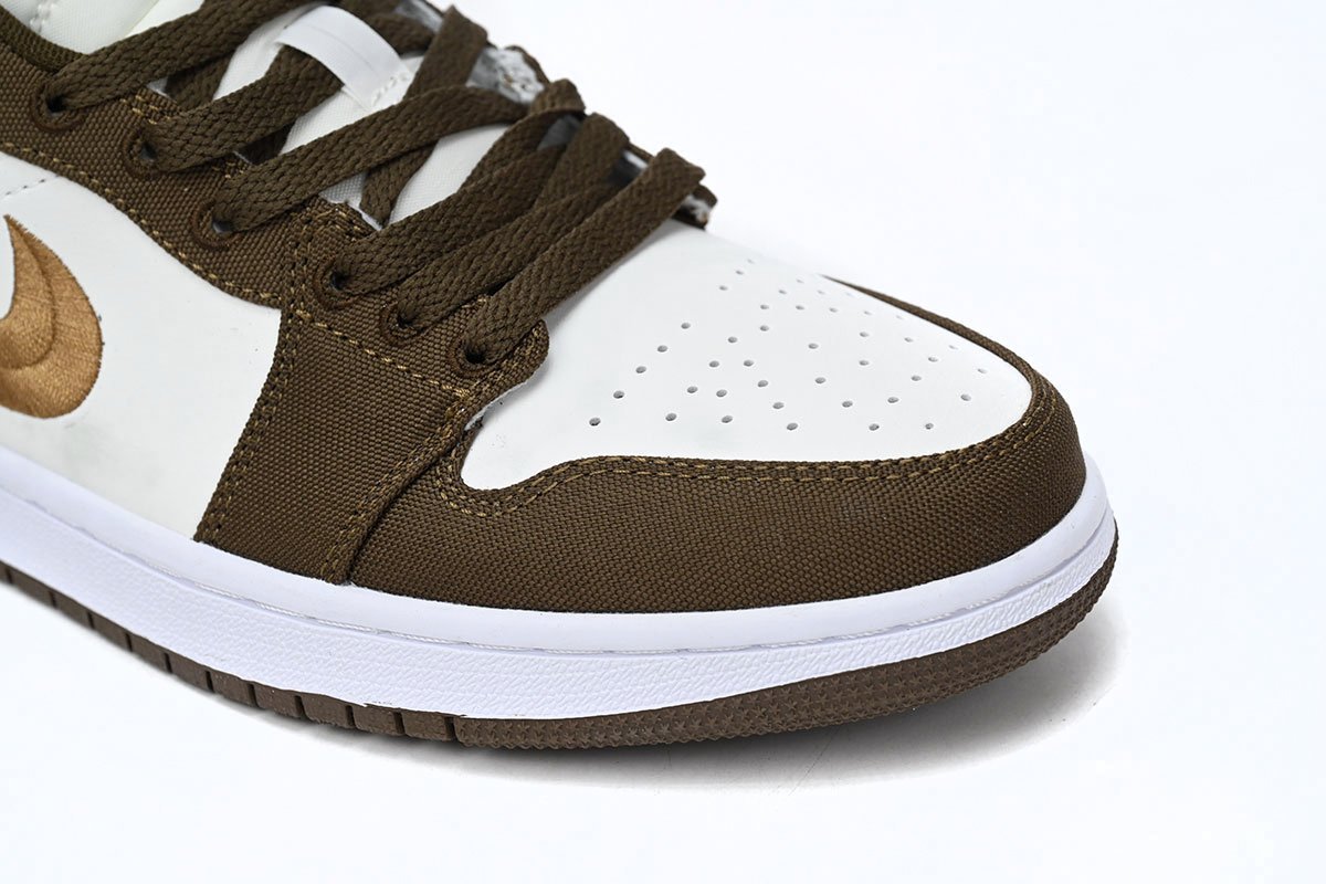 Air Jordan 1 Low SE Light Olive - Image 6