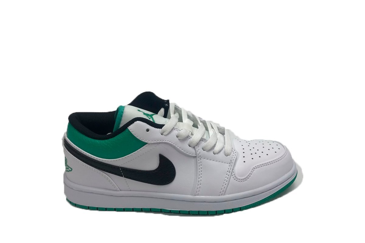Air Jordan 1 Low White Lucky Green Black? - Image 2