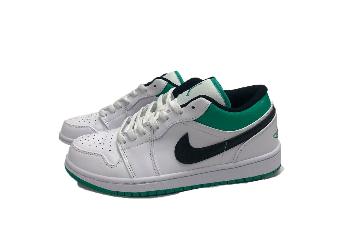 Air Jordan 1 Low White Lucky Green Black? - Image 3