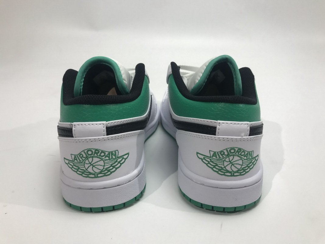 Air Jordan 1 Low White Lucky Green Black? - Image 4