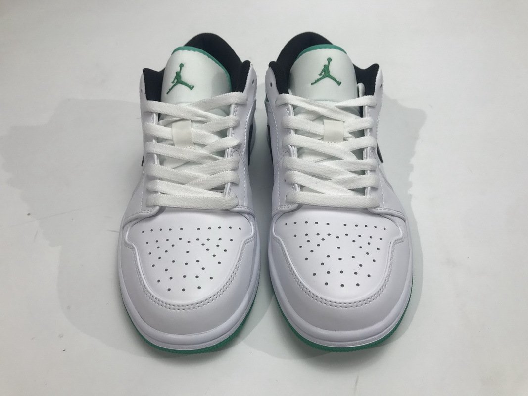 Air Jordan 1 Low White Lucky Green Black? - Image 5