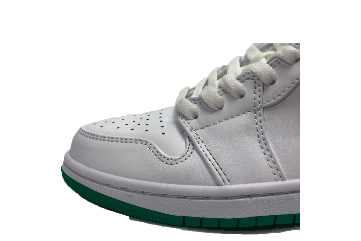 Air Jordan 1 Low White Lucky Green Black? - Image 6
