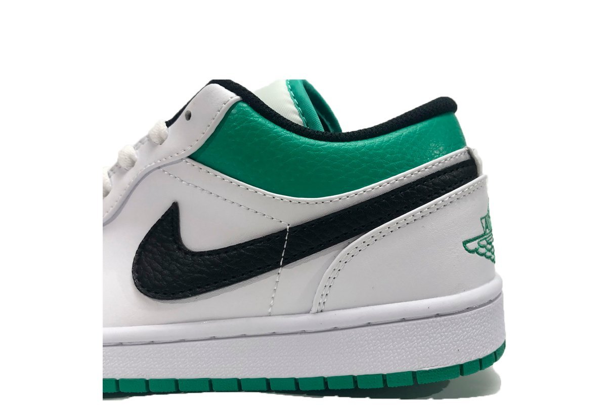 Air Jordan 1 Low White Lucky Green Black? - Image 7