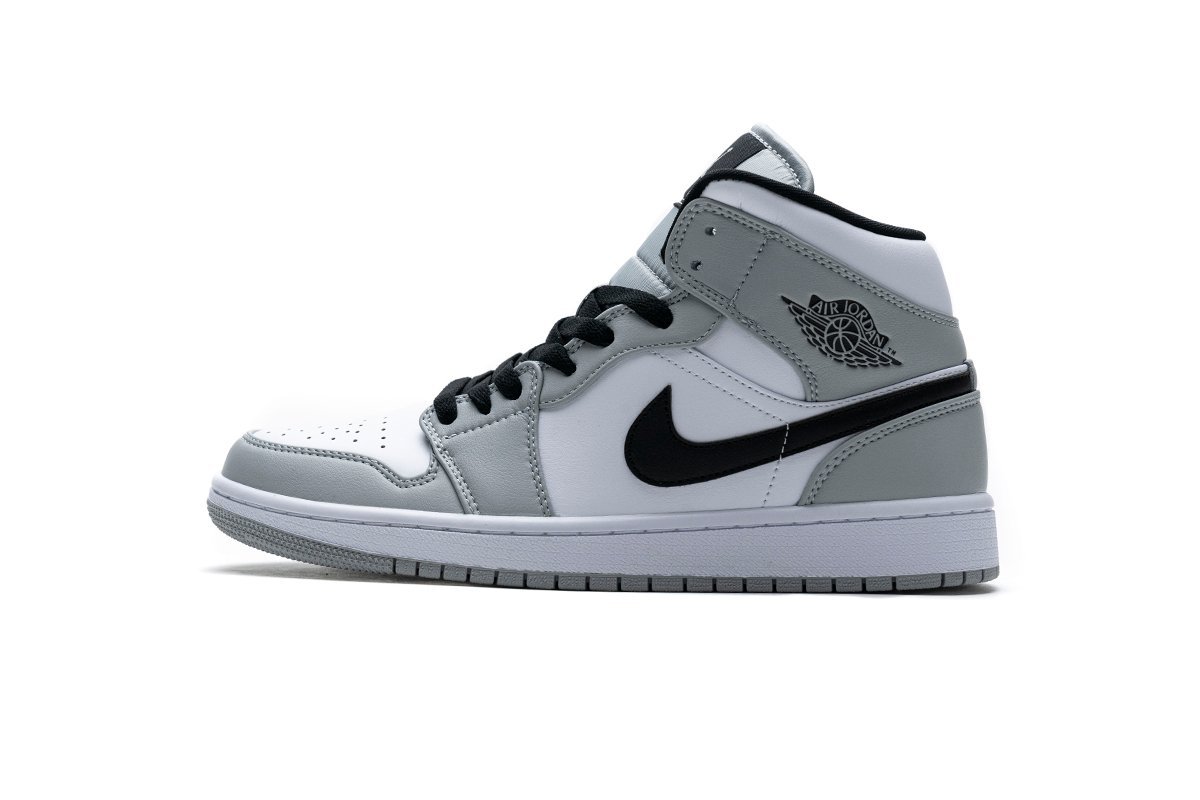 Air Jordan 1 Mid Light Smoke Grey