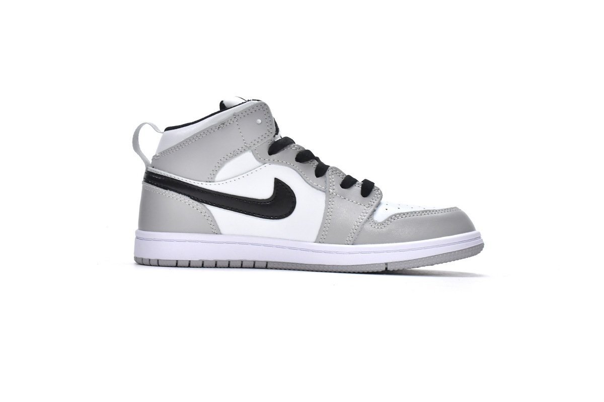 Air Jordan 1 Mid PS Light Smoke Grey?Kids? - Image 2