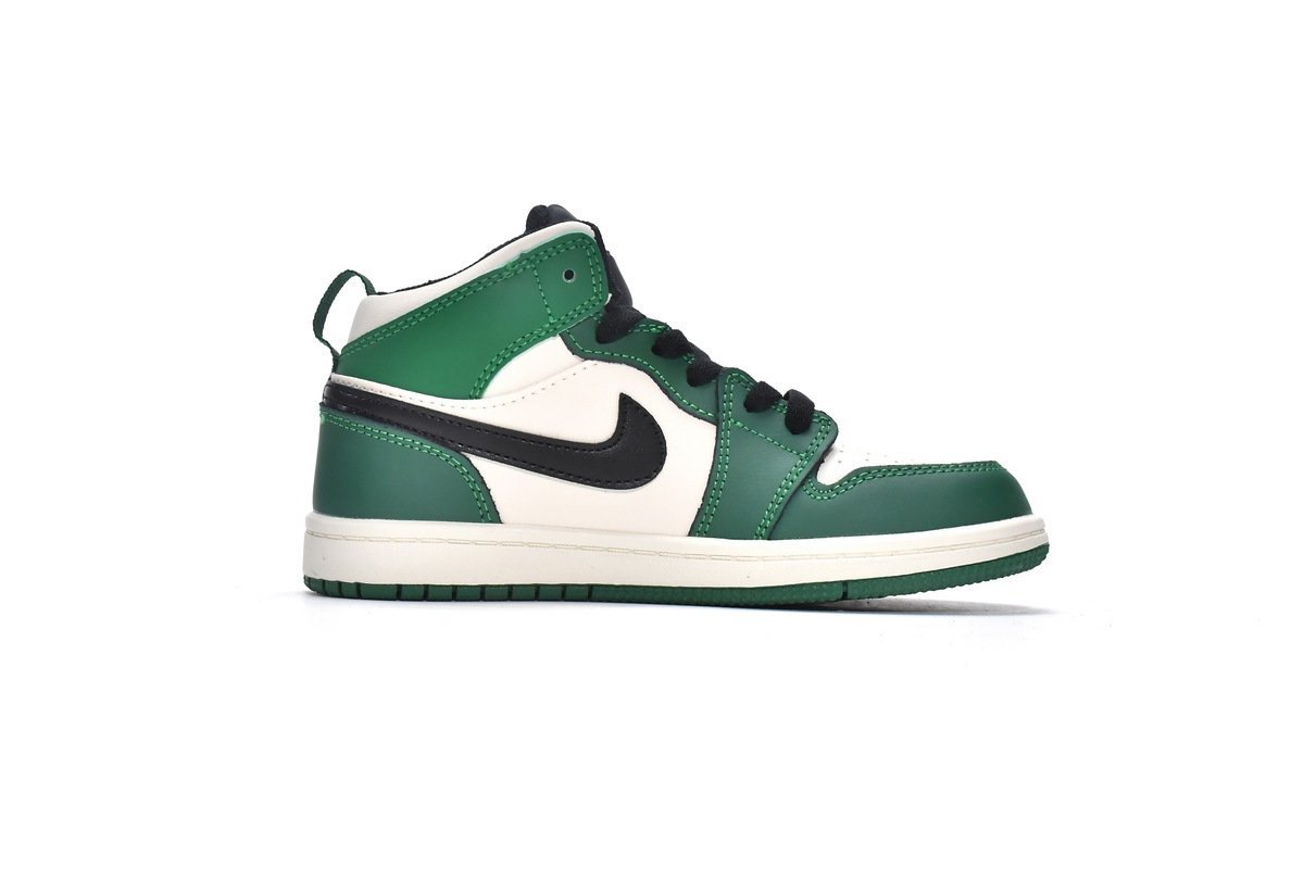 Air Jordan 1 Mid PS Pine Green?Kids? - Image 2