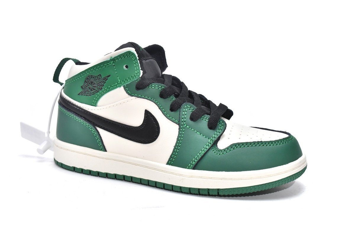 Air Jordan 1 Mid PS Pine Green?Kids? - Image 9