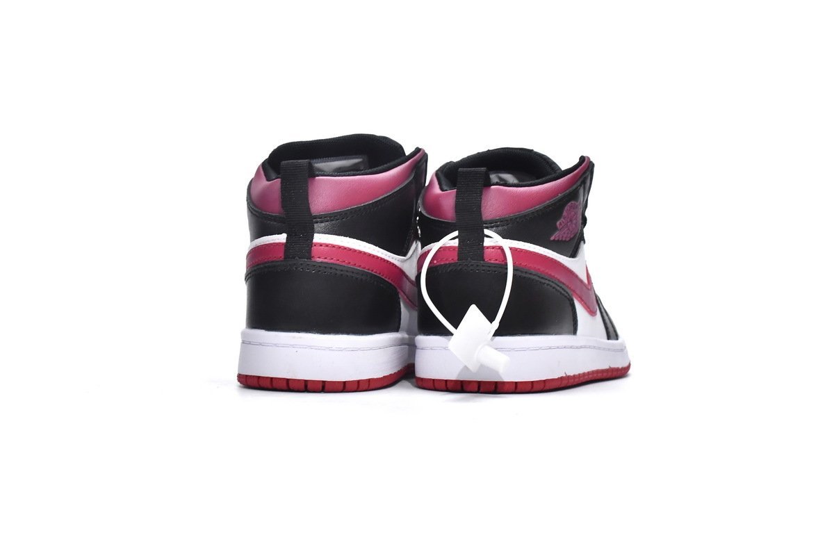 Air Jordan 1 Mid PS Red Black Toe?kids? - Image 14
