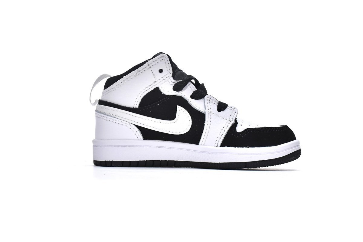 Air Jordan 1 Mid PS Tuxedo?Kids? - Image 2