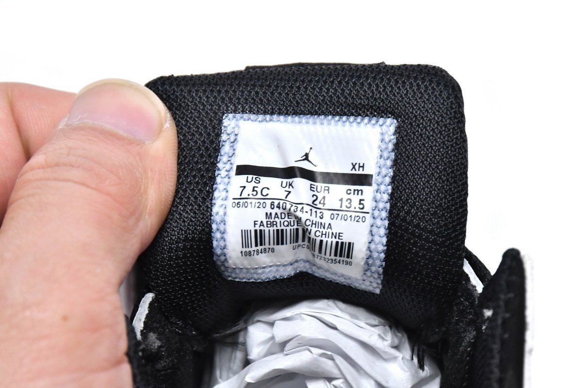 Air Jordan 1 Mid PS Tuxedo?Kids? - Image 4