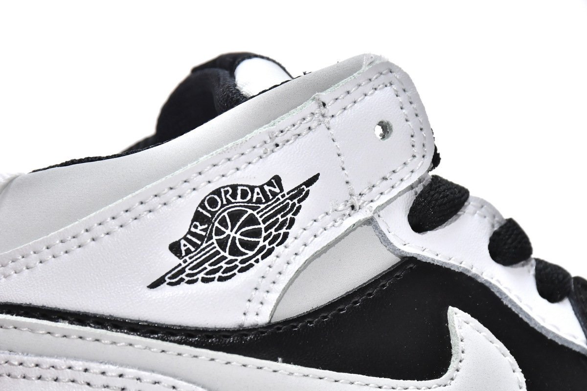 Air Jordan 1 Mid PS White Shadow?Kids? - Image 9