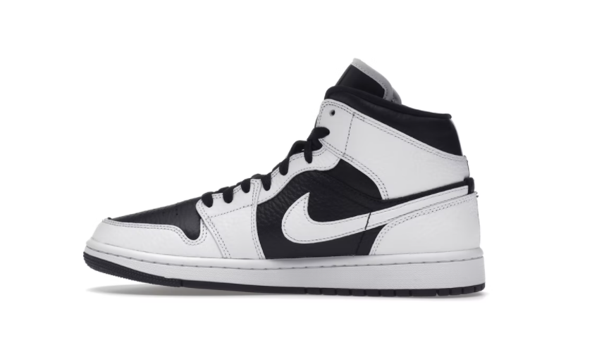Air Jordan 1 Mid Split Black White