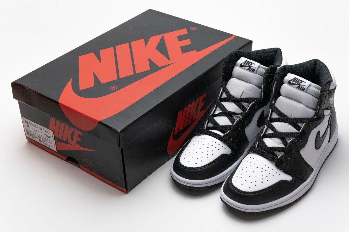 Air Jordan 1 Retro High Black White - Image 14
